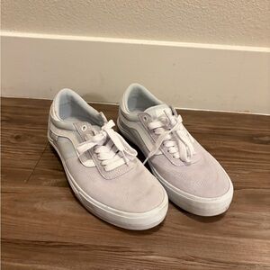 Vans light grey/blue skating sneakers